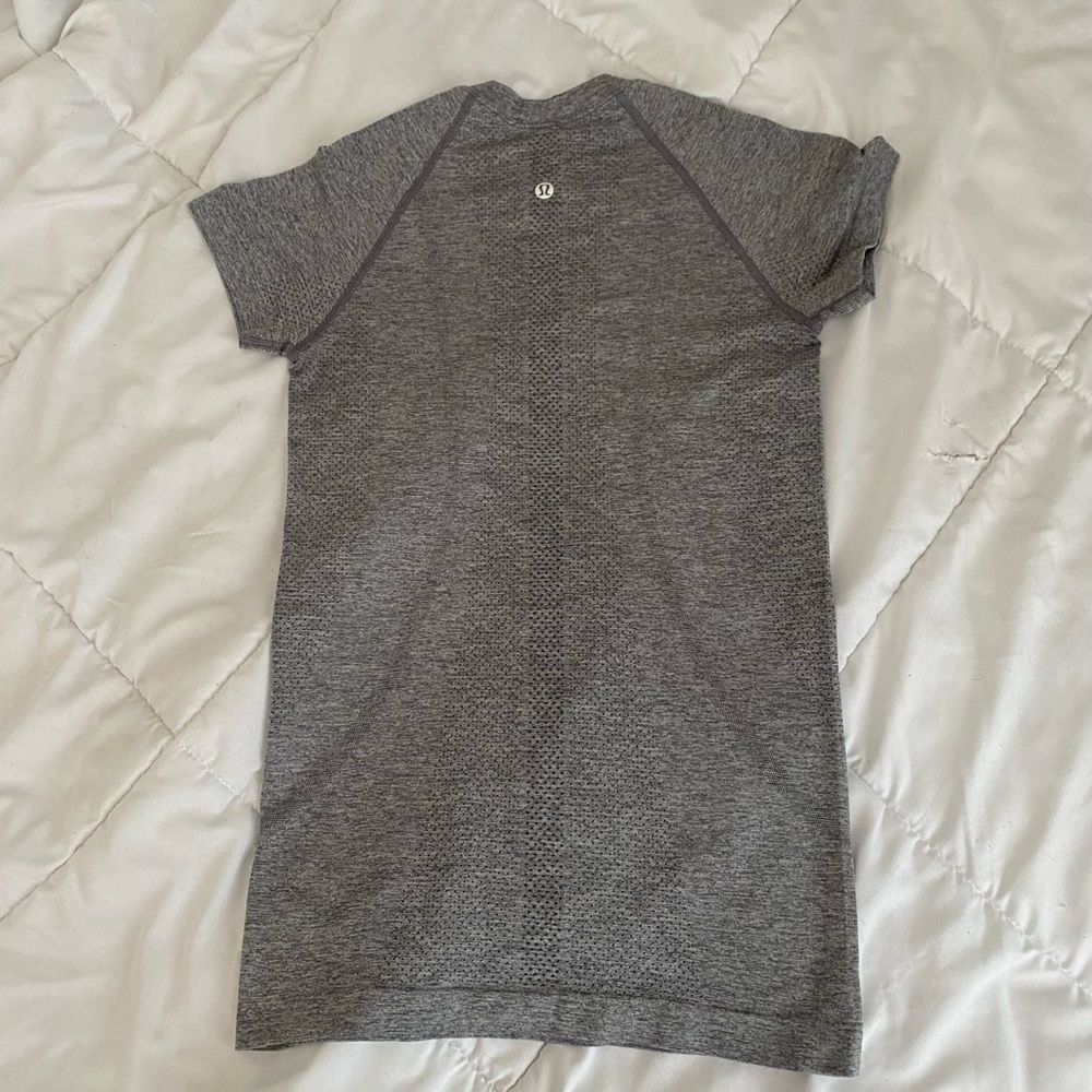 lululemon grey swiftly tech short sleeve shirt 2.0